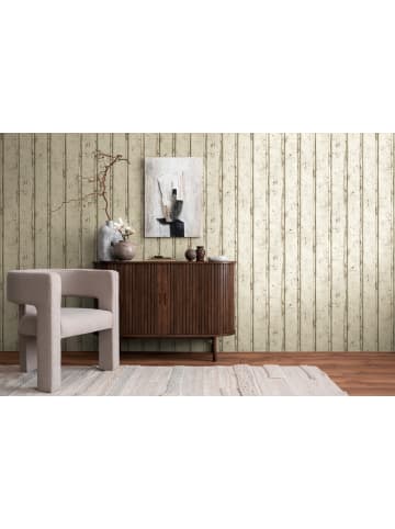 A.S. Création Tapete Vintage Wood Look in Weiß