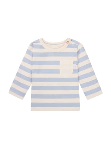 Noppies Langarmshirt Otis in Stripe pattern Light Blue