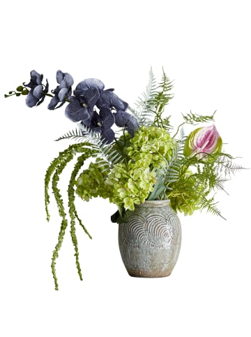 Bloomingville Künstlicher Blumenstrauß Poetry in grün