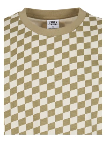 Urban Classics Urban Classics Herren Oversized Check Tee in khakicheck
