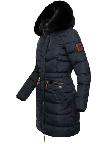 Navahoo Steppmantel Paula in Blue w. BF