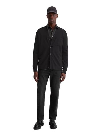 Marc O'Polo Strickjacke regular in Schwarz