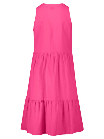 Vera Mont Sommerkleid mit Stufen in Pink Peony