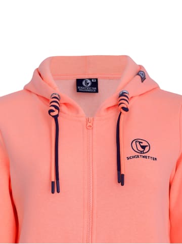 SCHIETWETTER SCHIETWETTER Sweatjacke Elsa SW Stick in aprikot