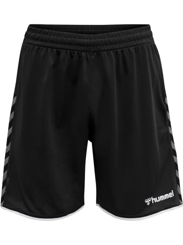 Hummel Hummel Poly Kurze Hose Hmlauthentic Multisport Herren Leichte Design Schnelltrocknend in BLACK/WHITE