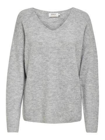 ONLY Pullover ONLCAMILLA in Grau