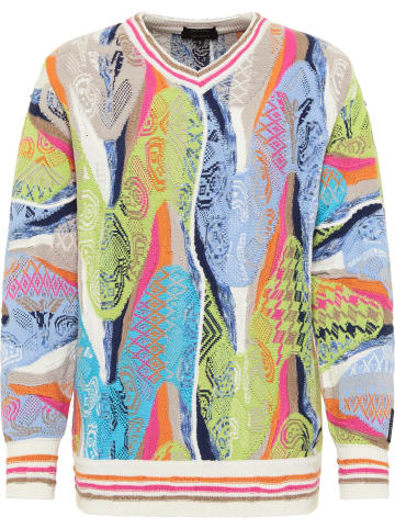 Carlo Colucci Strickpullover Cucinato in Weiß