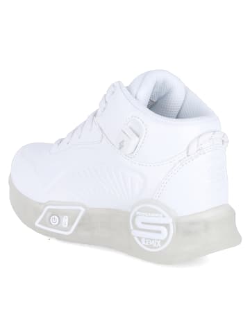 Skechers High Sneaker S LIGHTS REMIX in Weiß