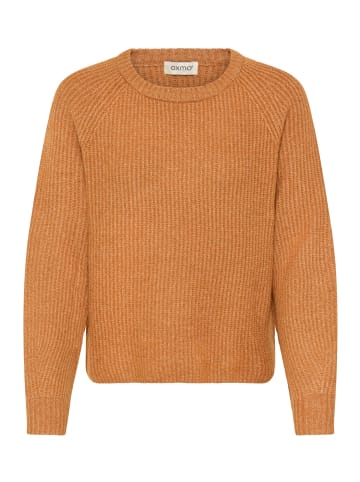 Oxmo Strickpullover OXFansi in Braun