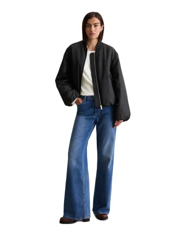 Marc O'Polo DENIM Blouson im Aviator-Stil relaxed cropped in Schwarz