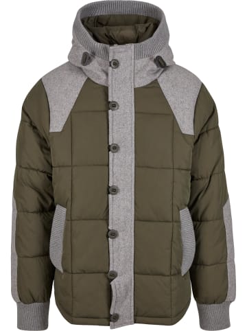 Brandit Winterjacken in olive/grey