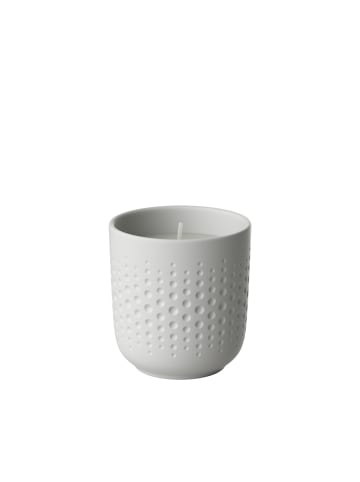 Villeroy & Boch Duftkerze Perle Sparkle Manufacture Collier Blanc in ø 8,5 x 9 cm in weiß
