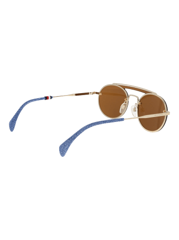 Tommy Hilfiger Damen Sonnenbrillen Aviator Gold