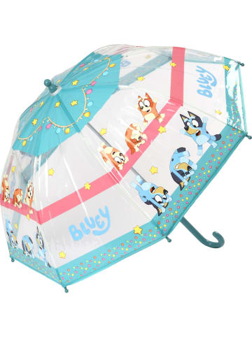Bluey Regenschirm Bluey & Bingo in transparent