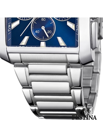 Festina Chronograph-Armbanduhr Festina Timeless Chronograph silber mittel (ca. 37mm)