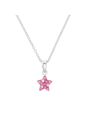 Prinzessin Lillifee Kette mit Anhänger Silber 925, rhodiniert in Pink