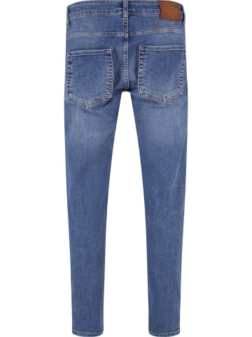 2Y Premium Tapered Jeans in blue