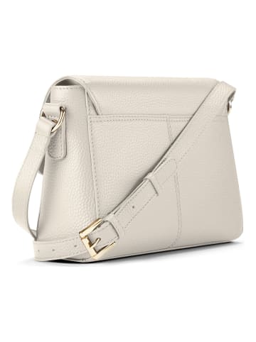 Lazarotti Bologna Leather Crossbody Umhängetasche Leder 22 cm in cream