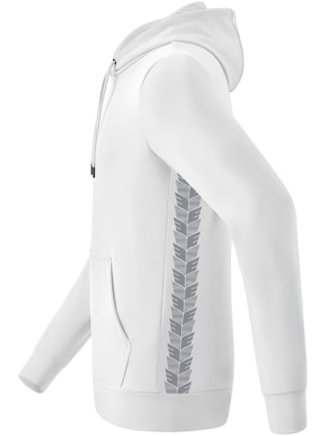 erima Kinder Trainingsjacke "Essential Team Kapuzensweat" in Weiß