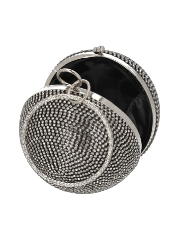 faina Women Handbag in Dark Silver