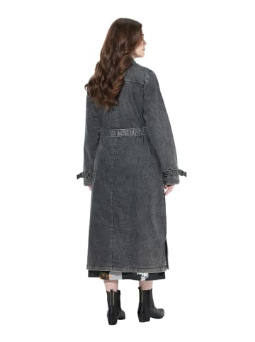 Ulla Popken Jeansjacke in grey denim