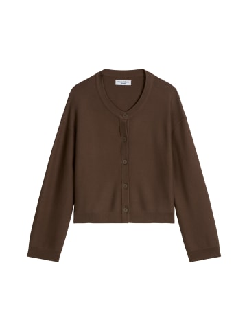 Marc O'Polo DENIM DfC Cardigan relaxed in Hazelnut Brown