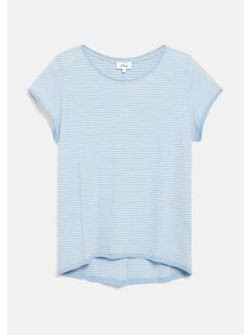 s.Oliver T-Shirt in 50G5_hellblau