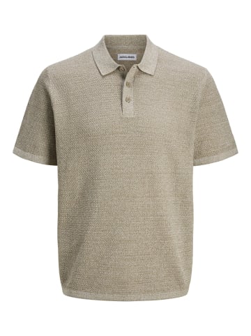 Jack & Jones Gestricktes Polo in Coriander