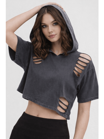 NO MATTER WHAT Shirt in Grau