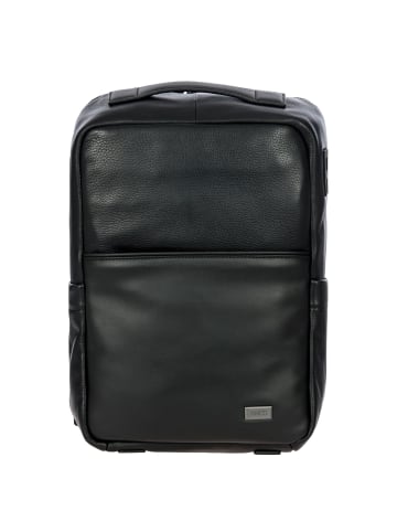 BRIC`s Torino Daypack Leder 37 cm Laptopfach black