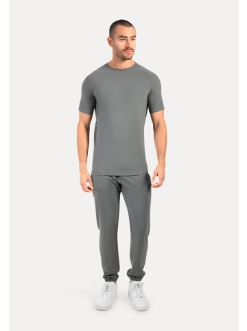 SMILODOX T-Shirt Delian in Grau