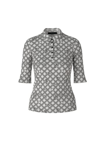 MARC CAIN Poloshirt in grau