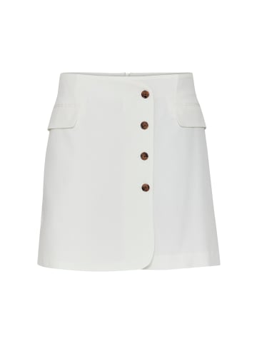 b. young BYDANTA SH SKIRT - HEAVY WOVEN A-shape in Off White