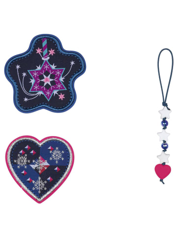 Scout Micro Exklusiv LED - Schulranzen Set 4 tlg. (Rocket Rider) in Sparkling Dream