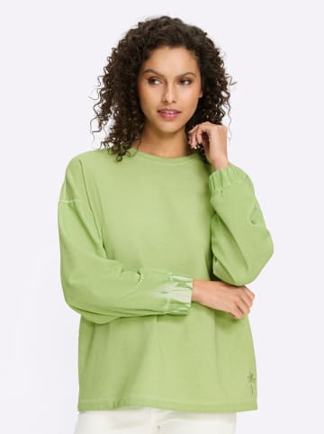 Heine Sweatshirt in pistazie