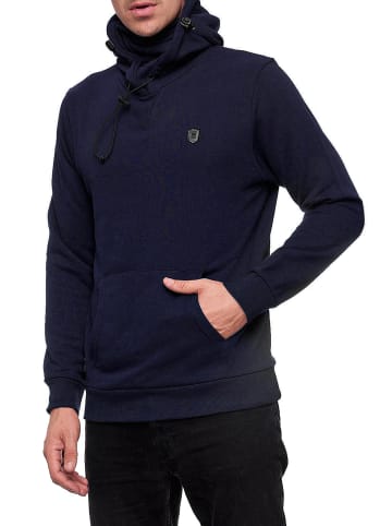 Rusty Neal Kapuzen-Sweatshirt mit Masken-Funktion in Marine