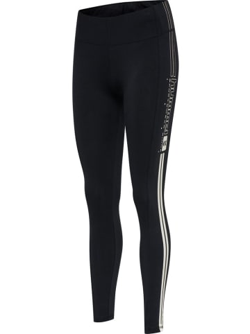 Hummel Sportleggings "Hmllgc Blair MW Tights" in Schwarz