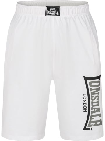 Lonsdale Short "Logo Jam" in Weiß