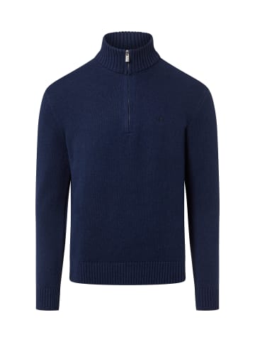 Nils Sundström Strickpullover in indigo - 0002