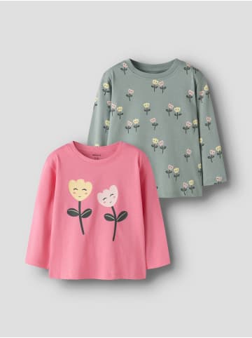 name it 2er-Pack Langarmshirt Nmfvelda in flowering ginger