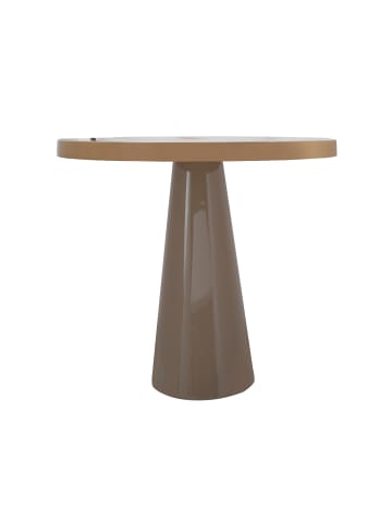 Kayoom Beistelltisch Art Deco in taupe - gold