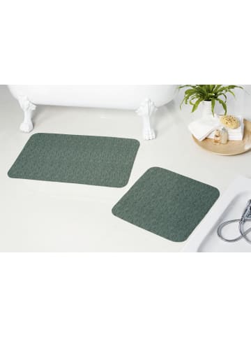 Peyer-Syntex 1 Mira Jacqu.Teppich uni Fb.grün 80/150 cm in grün