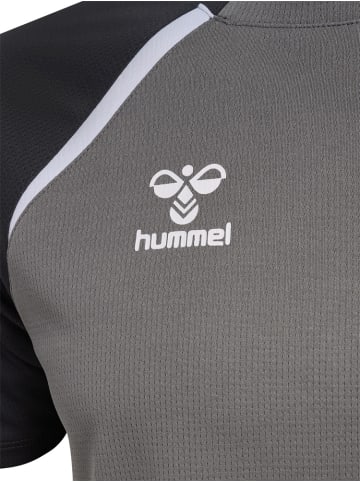 Hummel T-Shirt "Lead 2.0 Jersey S/S" in Grau