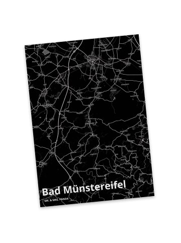 Mr. & Mrs. Panda Postkarte Bad Münstereifel mit Spruch in Keine Angabe