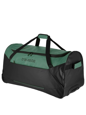 travelite Basics - Rollenreisetasche Plane 97L 71 cm (weiß) in grün