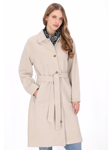 DreiMaster Women Coat in offwhite