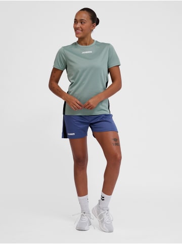 Hummel T-Shirt Hmlmulti Fußball Damen in ICEBERG GREEN