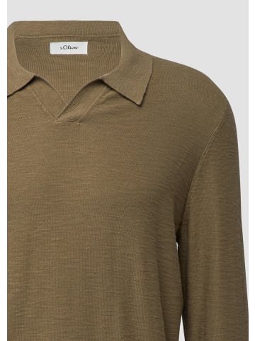 s.Oliver Strickpullover in 7853_olivgrün