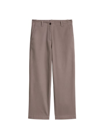 Marc O'Polo Barrel Pants fitted in Chalky Brown