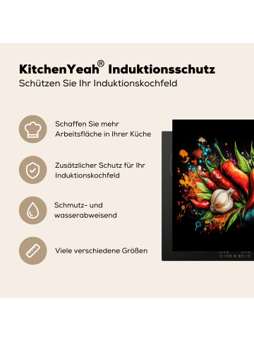 KitchenYeah Herdabdeckplatte Gewürzexplosion